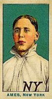 1910 Nadja Caramels #2 Red Ames Baseball Card