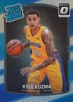 2017 Panini Donruss Optic #174 Kyle Kuzma Holo Basketball Card