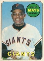 1969 O-Pee-Chee #190 Willie Mays Baseball Card