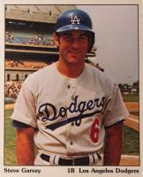 1975 SSPC Puzzle Backs # Steve Garvey Baseball Card