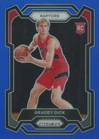 2023 Panini Prizm #134 Gradey Dick Blue Basketball Card