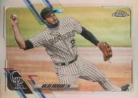 2021 Topps Chrome #84 Nolan Arenado Refractor Baseball Card