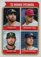 2023 Topps Heritage #491 Cooper Criswell/Fernando Cruz/Norge Ruiz/Tyler Cyr Baseball Card