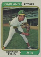 1974 Topps #516 Horacio Pina Baseball Card