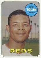1969 Topps #448 Bob Tolan Baseball Card