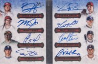 2012 Topps Five Star Eight Autograph Books #1 Harper/Trout/Cespedes/Darvish/Bauer/Moore/Montero/Middlebrooks Baseball Card