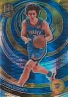 2022 Panini Spectra #5 Josh Giddey Gold Basketball Card