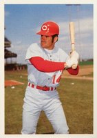 1986 Topps Pete Rose Set #108 Pete Rose Reds Batting Left Baseball Card
