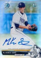 2017 Bowman Draft Chrome Draft Picks Autographs  #CDAMG MacKenzie Gore Baseball Card