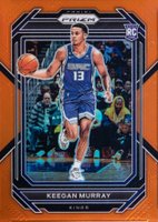 2022 Panini Prizm #245 Keegan Murray Orange Prizm Basketball Card