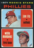 1971 Topps #138 Rookie Stars Phillies Baseball Card
