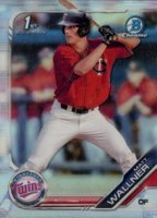 2019 Bowman Draft #BDC6 Matt Wallner Chrome-Refractor Baseball Card