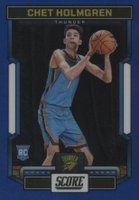 2022 Panini Chronicles #539 Chet Holmgren Blue Basketball Card