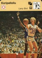 1980 Sportscaster-Finnish #2425 Larry Bird Basketball Card