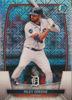 2023 Bowman Mega Box Chrome #90 Riley Greene Baseball Card