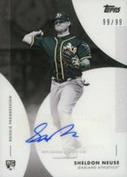 2020 Topps on Demand MLB Rookie Progression #4A-A Sheldon Neuse Autograph Baseball Card