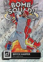 2022 Panini Donruss Bomb Squad #BS9 Bryce Harper Rapture Baseball Card