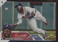 2023 Topps #226 Michael Harris II Black Baseball Card