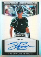 2022 Panini Prizm Draft Picks Signing Sessions #SSTS Tyler Soderstrom Baseball Card