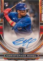 2023 Topps Tribute Tribute Autograph #TACM Christopher Morel Baseball Card