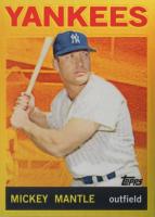 2012 Topps Mickey Mantle Reprint #50 Mickey Mantle 1964 Reprint-Gold Refractor Baseball Card