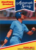 1992 Moo Town Snackers #21 George Brett Baseball Card