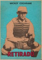 1967 Venezuela Topps #153 Mickey Cochrane Baseball Card