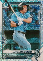 2021 Bowman Mega Box Chrome #BCP102 Jarred Kelenic Baseball Card