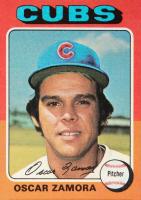 1975 Topps #604 Oscar Zamora Baseball Card