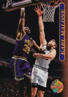 1996 Stadium Club  #87 Karl Malone Matrix Basketball Card