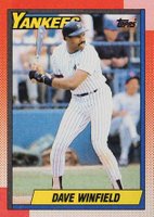 1990 Topps #380 Dave Winfield Baseball Card