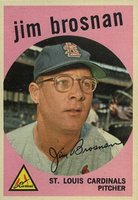1959 Topps #194 Jim Brosnan Baseball Card