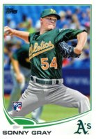 2013 Topps Update #US277 Sonny Gray Baseball Card