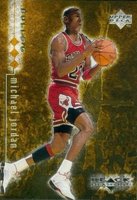 1998 Upper Deck Black Diamond #6 Michael Jordan Triple Basketball Card