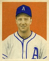 1949 Bowman #80 Bill McCahan Baseball Card
