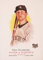 2007 Topps Allen & Ginter #75 Troy Tulowitzki Baseball Card