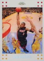 2007 Topps Chrome #3 Dwyane Wade White Refractor Basketball Card