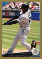 2009 Topps Updates & Highlights #UH330 Ken Griffey Jr. Gold Baseball Card