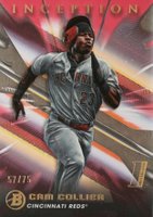 2023 Bowman Inception #86 Cam Collier Fuchsia Foil Baseball Card