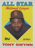 1988 Topps #402 Tony Gwynn Baseball Card