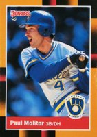 1988 Donruss Baseball's Best #165 Paul Molitor Baseball Card