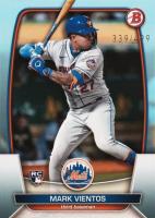 2023 Bowman #55 Mark Vientos Sky Blue Baseball Card