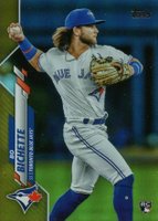 2020 Topps #78 Bo Bichette Gold Foil Baseball Card