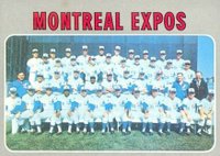 1970 Topps #509 Expos Team Baseball Card
