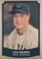 1989 Pacific Legends #174 Lou Gehrig Baseball Card