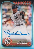 2024 Topps Chrome Chrome Legends Autographs #CLAMR Mariano Rivera Baseball Card