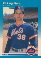 1987 Fleer #1 Rick Aguilera Baseball Card