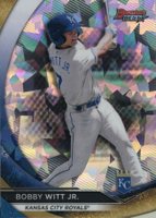 2020 Bowman's Best Top Prospects #TP20 Bobby Witt Jr. Atomic Refractor Baseball Card