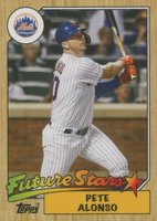 2020 Topps Throwback Thursday #164 Pete Alonso Baseball Card