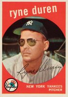 1959 Topps #485 Ryne Duren Baseball Card